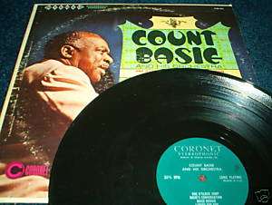 COUNT BASIE & GEORGE WALLINGTON LP Coronet CSX274 VG+  