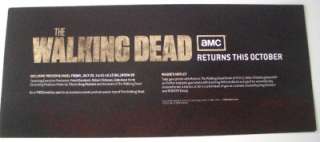 SDCC The Walking Dead Deer Eating Zombie Ltd Signed +  