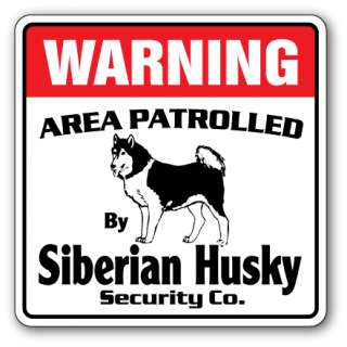   Security Sign Area Patrolled guard breeder walker walk dog pet  