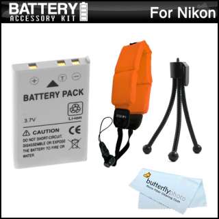 Battery Kit For Nikon COOLPIX AW100 Waterproof Camera 628586956704 