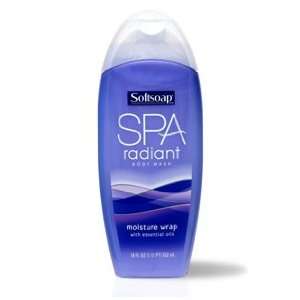 Softsoap SPA Radiant Body Wash Moisture Wrap with essential oil 18 FL 