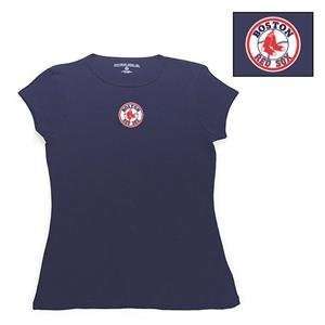  Boston Red Sox MLB Signature Tee Womens Top by Antigua 