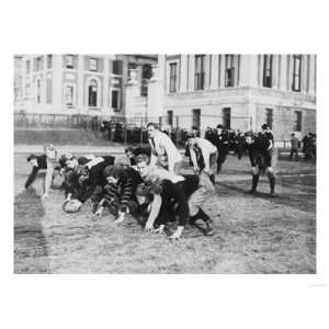  Columbia University Football Players Photograph   New York 
