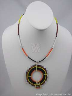 African Jewelry Maasai Masai Pendant Necklace 327 3  