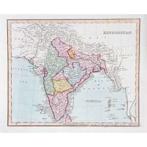  Ellis Map of Hindoostan (1825)