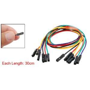   30CM Female to Female Dupont Pin Connector Wire 6 PCS Electronics