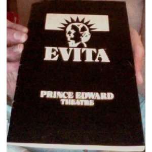  Evita Prince Edward Theatre   programme Books