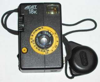 AGAT 18K half frame 35mm BelOMO camera, EXC, eng manual  