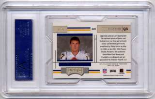 2004 Playoff Absolute Philip Rivers RC PSA Jersey Ball  