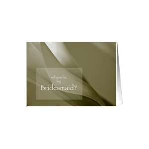  Will you be my Bridesmaid Calla Lilly card Card Health 