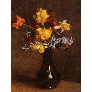   Théodore Fantin Latour   32 x 42 inches   Vase of 