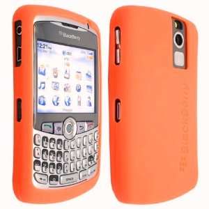 Orange Color High Quality Soft Silicone For Blackberry Curve 8300 8310 