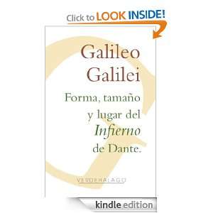 Forma, tamaño y lugar del Infierno de Dante. (Spanish Edition 