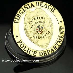  VBPD Virginia Beach Police Dept. Challenge Everything 