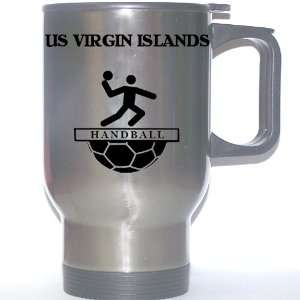   Team Handball Stainless Steel Mug   US Virgin Islands 