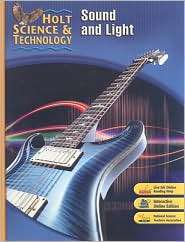 Holt Science And Technology Sound And Light Short Course O 