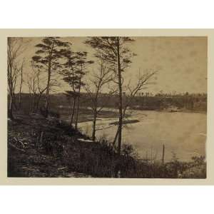  Looking down Appomattox River,1864,Andrew Russell