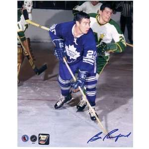  Frozen Pond Toronto Maple Leafs Bob Pulford Autographed 