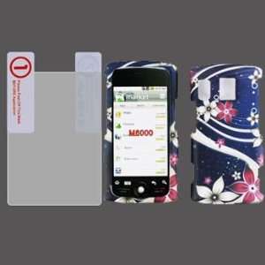 Kyocera Zio M6000 Premium Design Floral Galaxy Hard Protector Case 