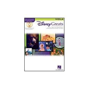  Disney Greats Book & CD   Viola Musical Instruments