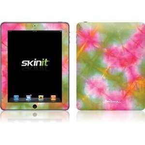  Skinit Green Pink Tie Dye Vinyl Skin for Apple iPad 1 