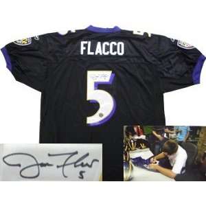  Joe Flacco Signed Jersey   Authentic