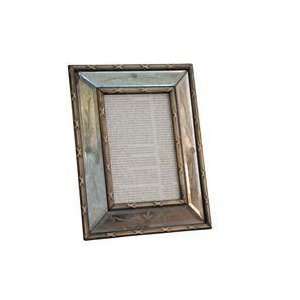  Faux Silver Frame   Vintage Mirrored Look for 4 x 6 Photos 