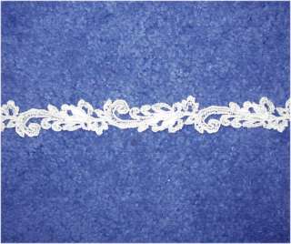 LOVELY STYLES OF WHITE RAYON VENISE/VENICE LACE TRIMS  