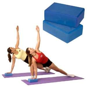 Yoga Blocks 3   Blue , Item Number 1301946, Sold Per EACH