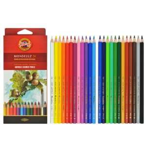   noor Mondeluz 24 Aquarell Colored Pencils. 3718 Arts, Crafts & Sewing
