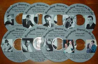 HUMPHREY BOGART on the air Vintage Radio Shows OTR CDs  