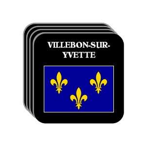 Ile de France   VILLEBON SUR YVETTE Set of 4 Mini Mousepad Coasters