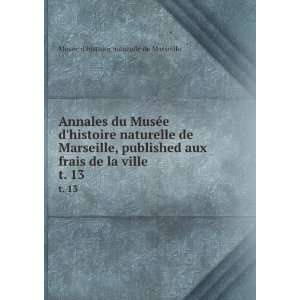 histoire naturelle de Marseille, published aux frais de la ville 
