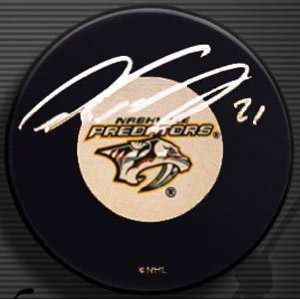  Peter Forsberg Autographed Puck