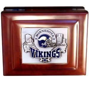  Vikings Large Lined Gift Box   NFL Football Fan Shop Sports Team 