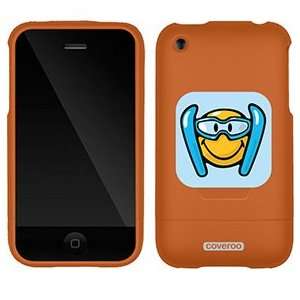  Smiley World Skiing on AT&T iPhone 3G/3GS Case by Coveroo 