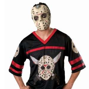 Lets Party By Rubies Costumes Friday the 13th Jason Hockey Jersey with 