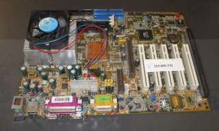 DFI AK74 EC Rev B2 Socket A 462 ATX Motherboard w/ Duron 750MHz CPU 