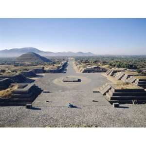  Pyramids of San Juan, Teotihuacan, Mexico Giclee Poster 