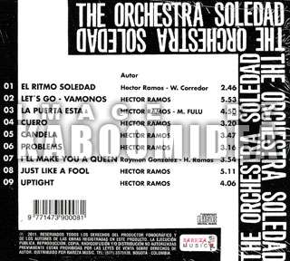 THE ORCHESTRA LA SOLEDAD Lets Go Vamonos CD Salsa Rare Imported La 