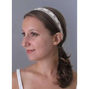   Rodriguez Agnes Silk Satin Headband With Swarovski Stones Beauty