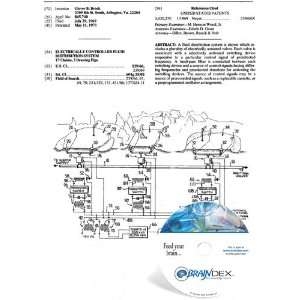   for ELECTRICALLY CONTROLLED FLUID DISTRIBUTION SYSTEM 