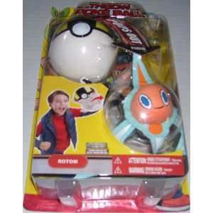   Pokemon Throw Poke Ball Rotom Mini Plush with Ultra Ball Toys & Games