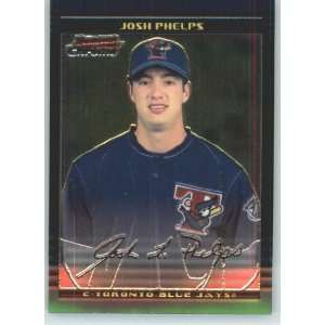  2002 Bowman Chrome #341 Josh Phelps   Toronto Blue Jays 