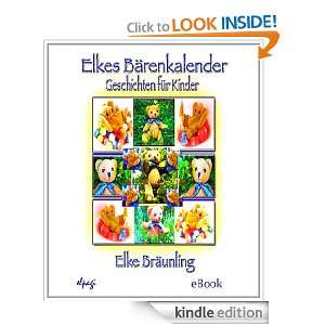 Elkes Bärenkalender (German Edition) Elke Bräunling  