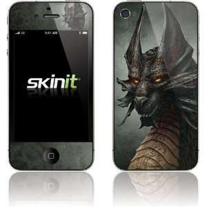  Skinit Black Dragon Vinyl Skin for Apple iPhone 4 / 4S 