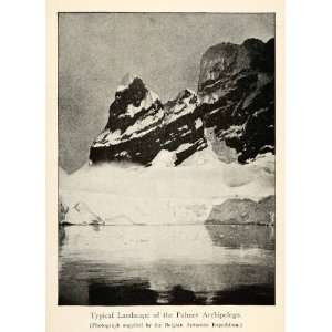  1905 Print Landscape Palmer Archipelago Antarctic 