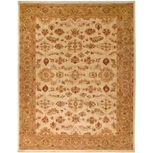  Due Process Peshawar Lahore Ivory Gold 8 X 10 Area Rug 