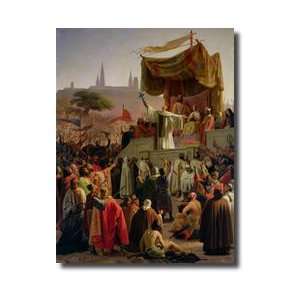   Crusade In Vezelay 31st March 1146 1840 Giclee Print