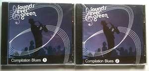 SOUNDS EVER GREEN   COMPILATION BLUES 1 & 2   lot 2 CD NEUF  